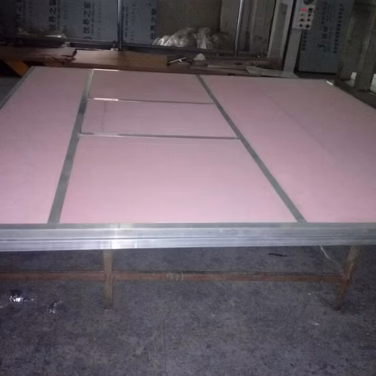 Foshan 4X8 Gelcoat Flaches, gekieseltes Aluminium-FRP-Waben-XPS-Verbund-Isolier-Sandwichpaneel für die Wand des Anhänger-LKW-Kastenaufbaus